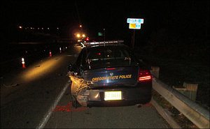 State Trooper Injured by Drunk Driver