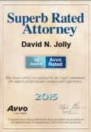 2015 Superb Rated Attorney Award